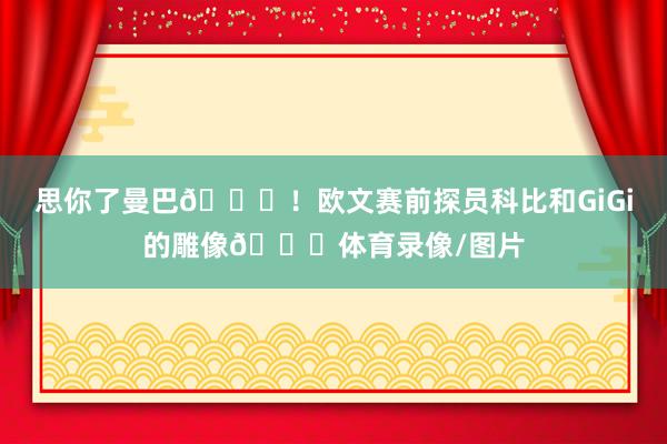 思你了曼巴🐍！欧文赛前探员科比和GiGi的雕像🙏体育录像/图片