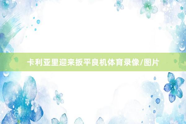 卡利亚里迎来扳平良机体育录像/图片