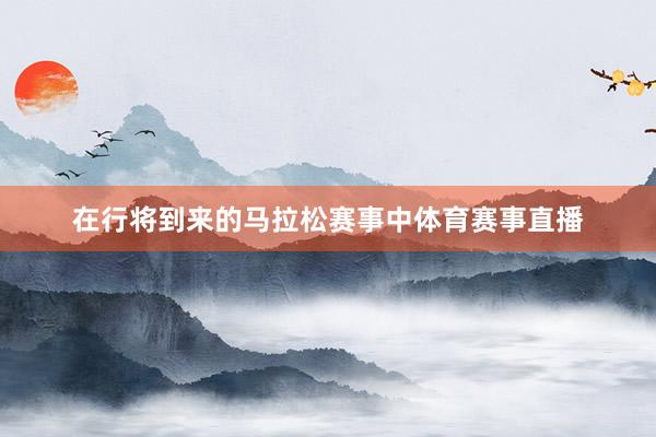 在行将到来的马拉松赛事中体育赛事直播