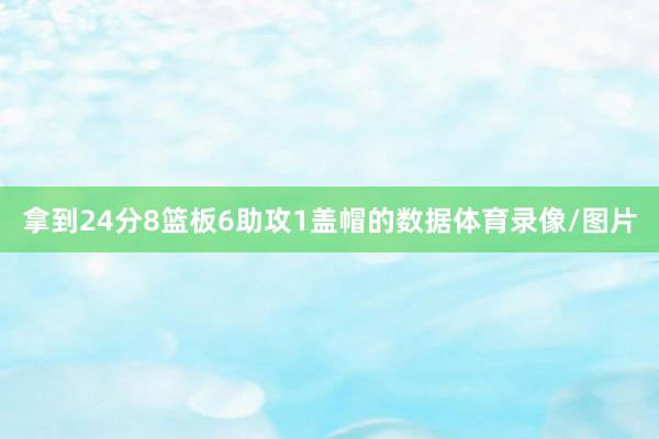 拿到24分8篮板6助攻1盖帽的数据体育录像/图片