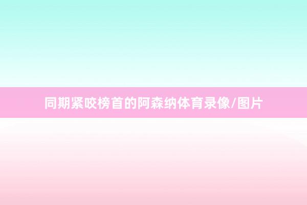 同期紧咬榜首的阿森纳体育录像/图片